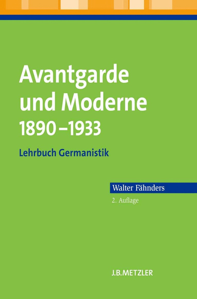 Avantgarde und Moderne 18901933 1