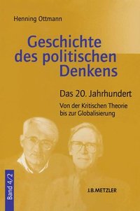 bokomslag Geschichte des politischen Denkens