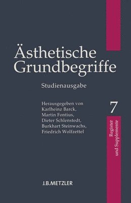 Karlheinz Barck, Martin Fontius, Dieter Schlenstedt, Burkhart Steinwachs, Friedrich Wolfzettel - Ästhetische Grundbegriffe, Häftad