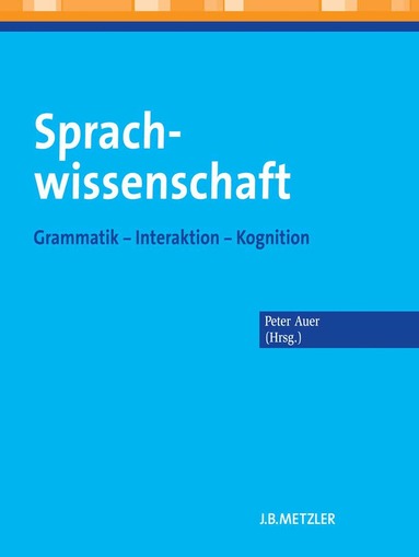 Peter Auer - Sprachwissenschaft, Häftad