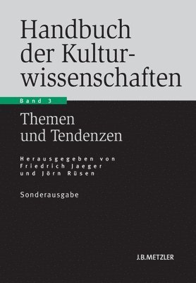 Handbuch der Kulturwissenschaften 1