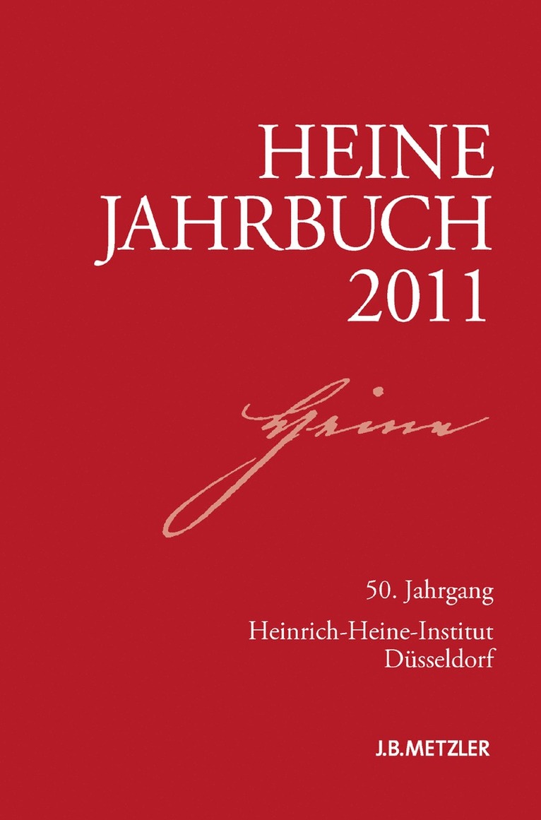 Kenneth A. Loparo, Joseph A. Kruse, Sabine Brenner-Wilczek - Heine-Jahrbuch 2011, Häftad