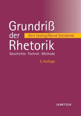 bokomslag Grundriß der Rhetorik