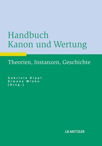 bokomslag Handbuch Kanon und Wertung