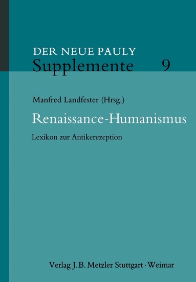 Manfred Landfester - Renaissance-Humanismus, Inbunden