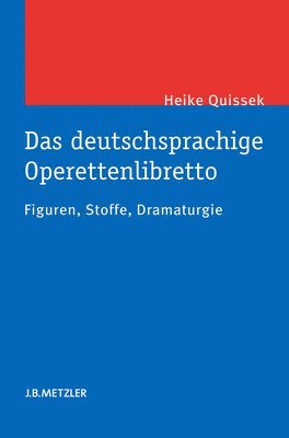 Das deutschsprachige Operettenlibretto 1