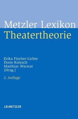 bokomslag Metzler Lexikon Theatertheorie
