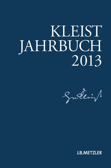 bokomslag Kleist-Jahrbuch 2013