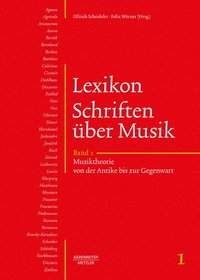 bokomslag Lexikon Schriften ber Musik