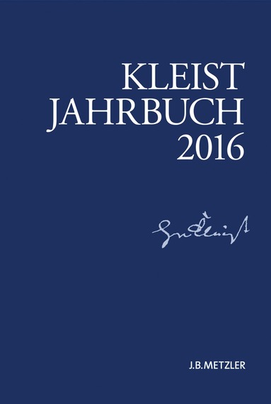 Günter Blamberger, Ingo Breuer, Wolfgang de Bruyn, Klaus Müller-Salget - Kleist-Jahrbuch 2016, Häftad