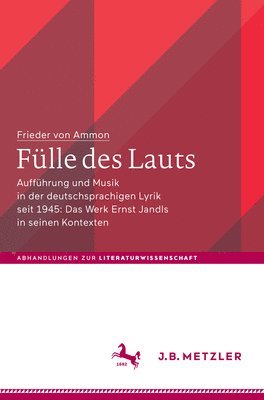 Frieder von Ammon, Frieder Von Ammon - Fülle des Lauts, Inbunden