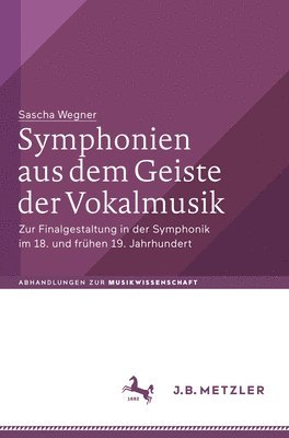 bokomslag Symphonien aus dem Geiste der Vokalmusik