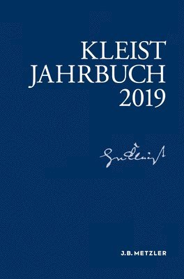 bokomslag Kleist-Jahrbuch 2019