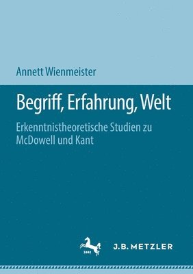 bokomslag Begriff, Erfahrung, Welt