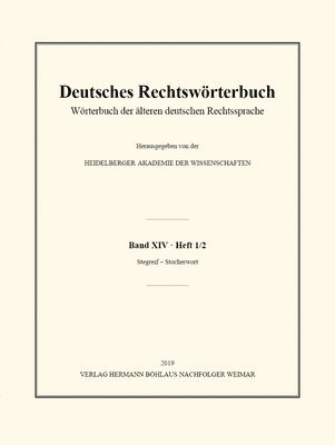Heidelberger Akademie der Wissenschaften, Heidelberger Akademie Der Wissenschaften - Deutsches Rechtswörterbuch, Häftad