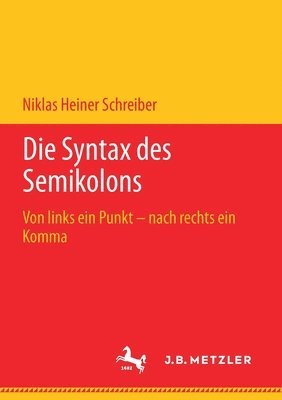 bokomslag Die Syntax des Semikolons