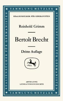 bokomslag Bertolt Brecht