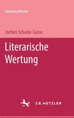 bokomslag Literarische Wertung