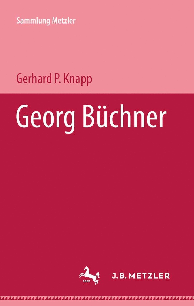 Gerhard P. Knapp - Georg Büchner, Häftad