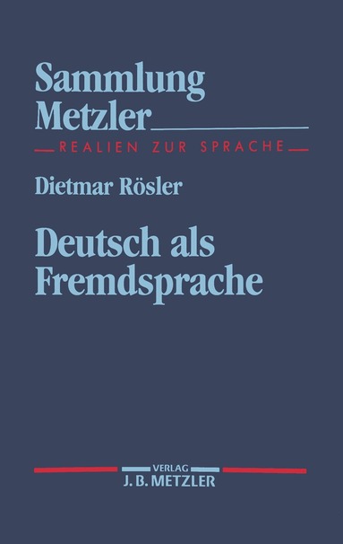 Dietmar Rösler - Deutsch als Fremdsprache, Häftad
