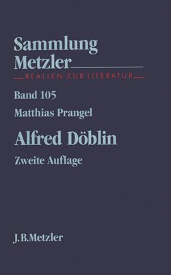 Matthias Prangel - Alfred Döblin, Häftad