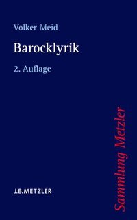bokomslag Barocklyrik