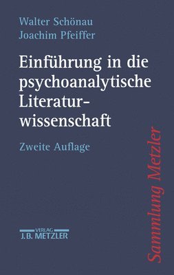 bokomslag Einfhrung in die psychoanalytische Literaturwissenschaft