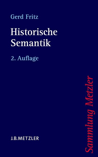 Gerd Fritz - Historische Semantik, Häftad