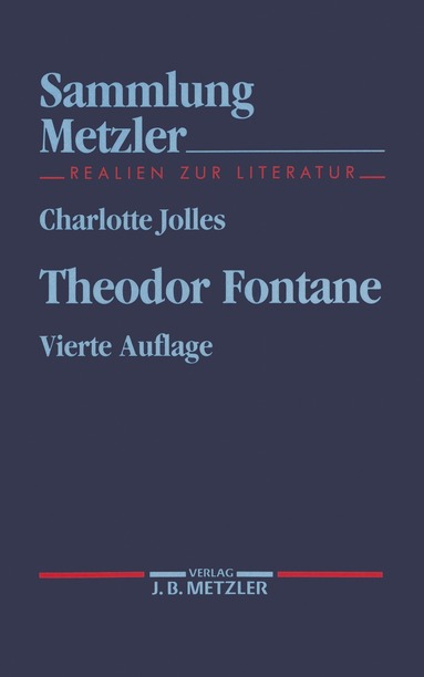 Charlotte Jolles - Theodor Fontane, Häftad