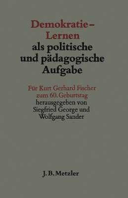 bokomslag Demokratie-Lernen als politische und pädagogische Aufgabe