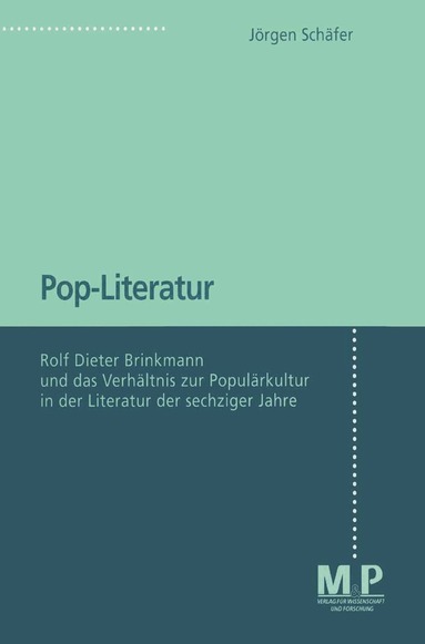 Jörgen Schäfer - Pop-Literatur, Häftad
