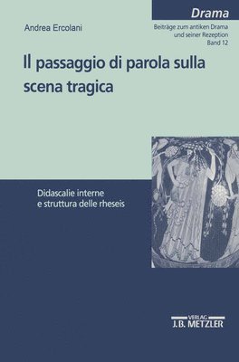 Il passaggio di parola sulla scena tragica 1