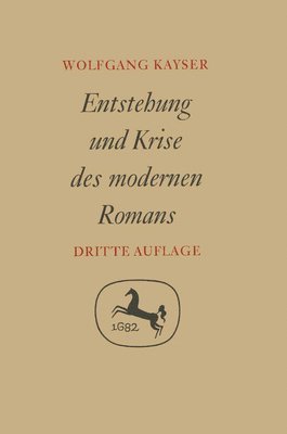 bokomslag Entstehung und Krise des modernen Romans