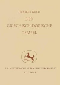 bokomslag Der Griechisch-Dorische Tempel