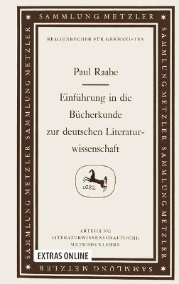 Paul Raabe - Einführung in die Bücherkunde zur deutschen Literaturwissenschaft, Häftad