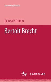 bokomslag Bertolt Brecht
