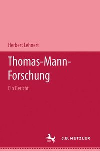 bokomslag Thomas-Mann-Forschung