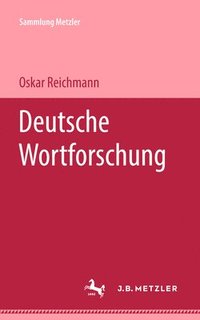 bokomslag Deutsche Wortforschung