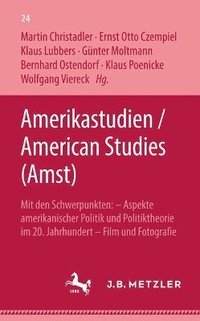 bokomslag Amerikastudien / American Studies (Amst)