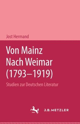 Von Mainz nach Weimar (17931919) 1