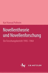 bokomslag Novellentheorie und Novellenforschung