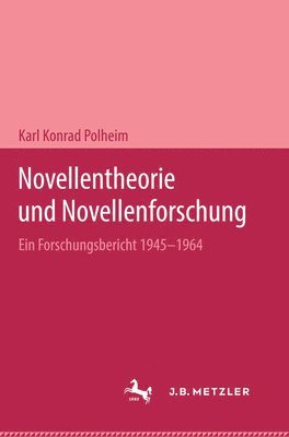 Novellentheorie und Novellenforschung 1