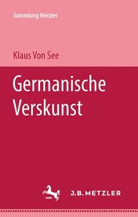bokomslag Germanische Verskunst