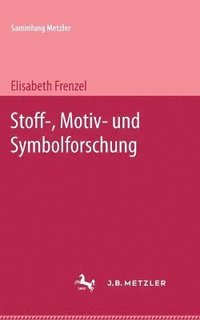 bokomslag Stoff-,Motiv-und Symbolforschung