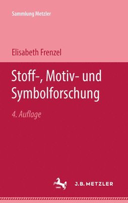 bokomslag Stoff-, Motiv- und Symbolforschung