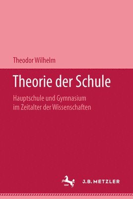 bokomslag Theorie der Schule