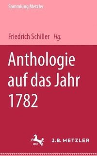 bokomslag Anthologie Auf Das Jahr 1782