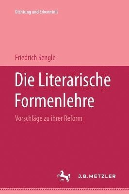 bokomslag Die Literarische Formenlehre