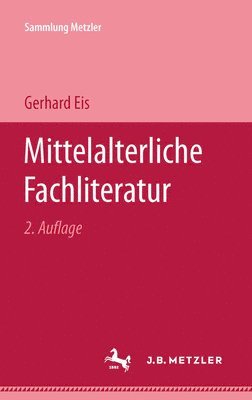 bokomslag Mittelalterliche Fachliteratur