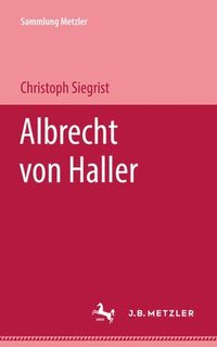 bokomslag Albrecht von Haller